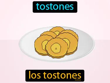 los tostones Simple Definition