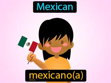 mexicano Simple Definition