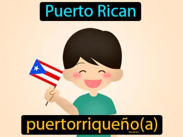 puertorriqueno Simple Definition