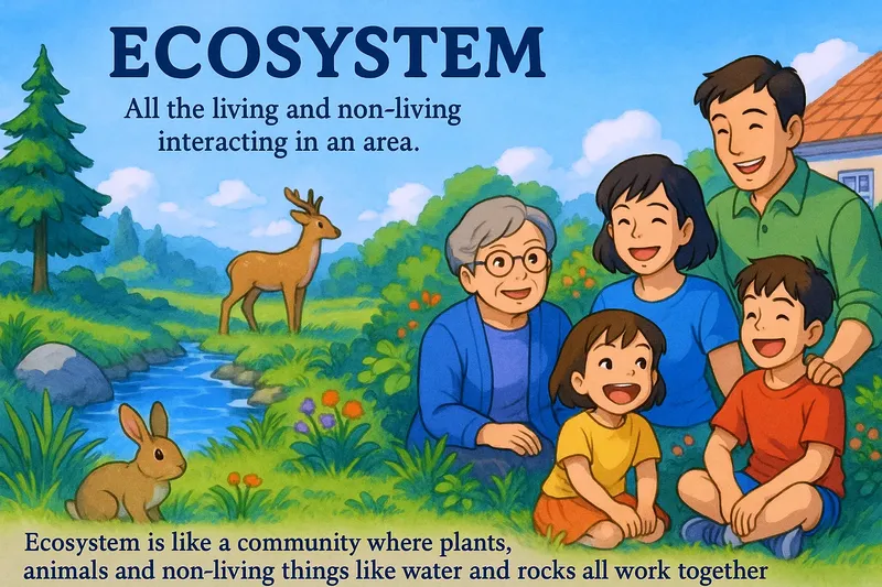 What is an Ecosystem? - Easy to Understand