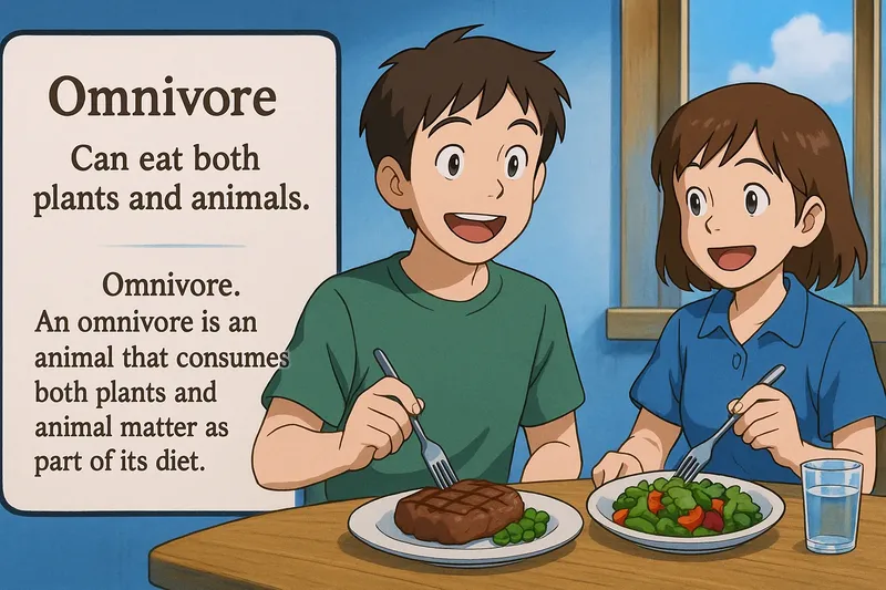 What is an Omnivore? - Easy to Understand