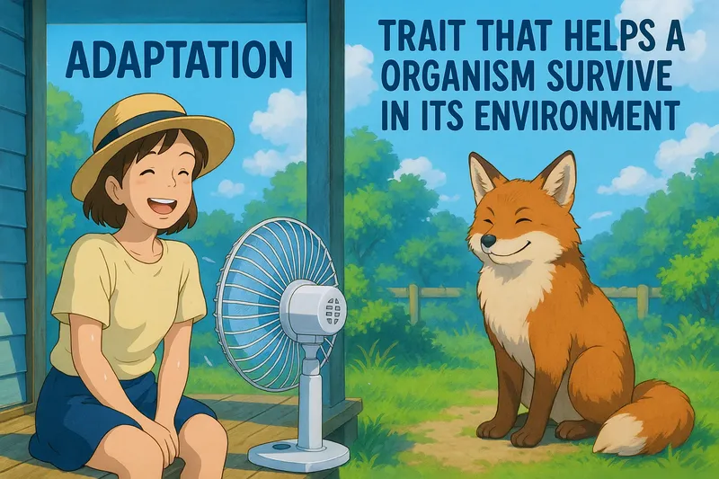 What is an Adaptation? - Easy to Understand