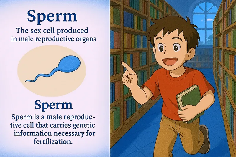 What is a Sperm? - Easy to Understand