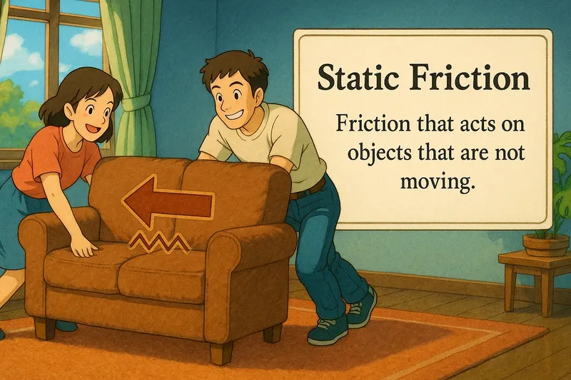 What is Static Friction? - Easy to Understand