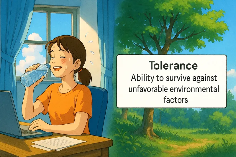 What is Tolerance? - Easy to Understand