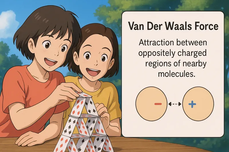 What is Van der Waals Force? - Easy to Understand