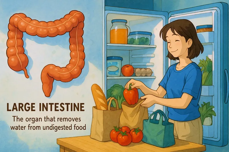 What is the Large Intestine? - Easy to Understand