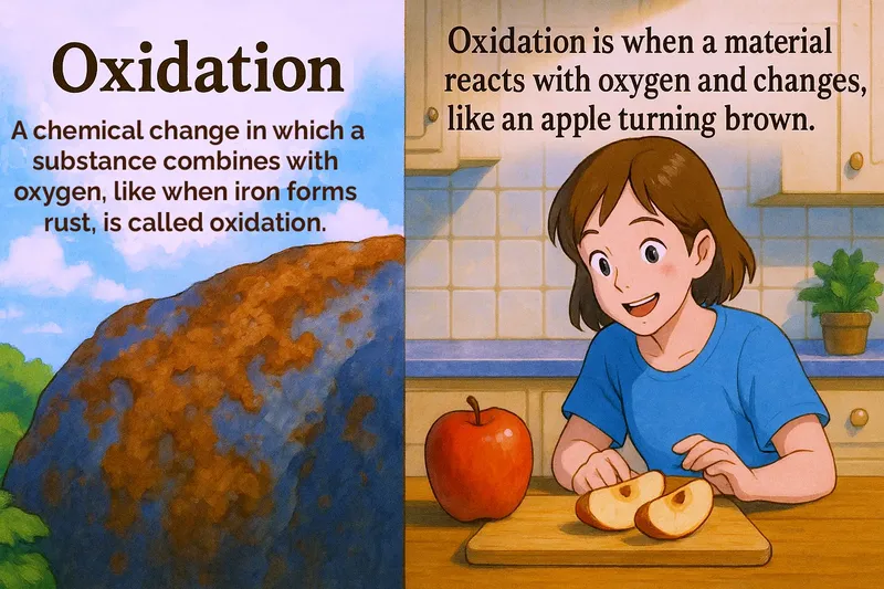 What is Oxidation? - Easy to Understand