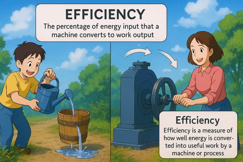 What is Efficiency? - Easy to Understand