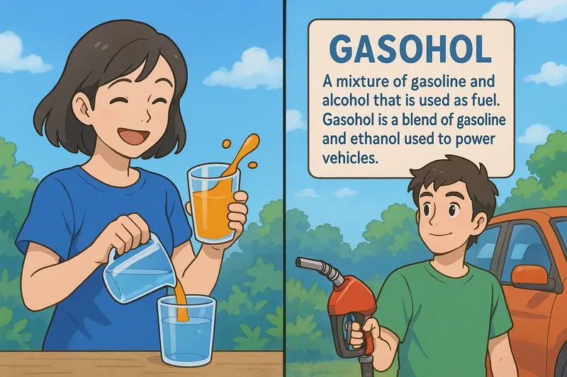 What is Gasohol? - Easy to Understand