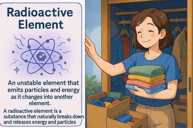What is a Radioactive Element? - Easy to Understand