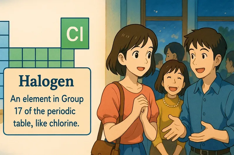 What is a Halogen? - Easy to Understand