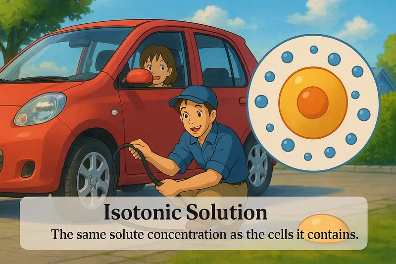 What is an Isotonic Solution? - Easy to Understand