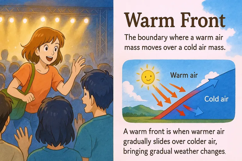 What is a Warm Front? - Easy to Understand