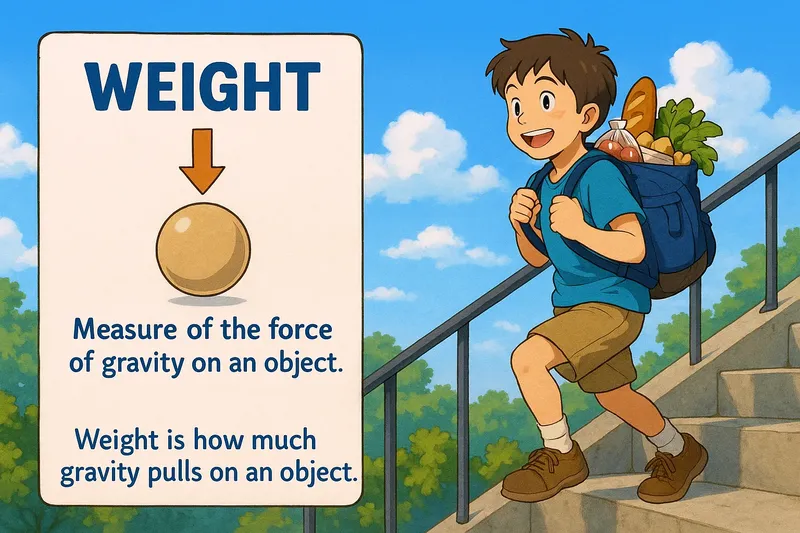 What is Weight? - Easy to Understand