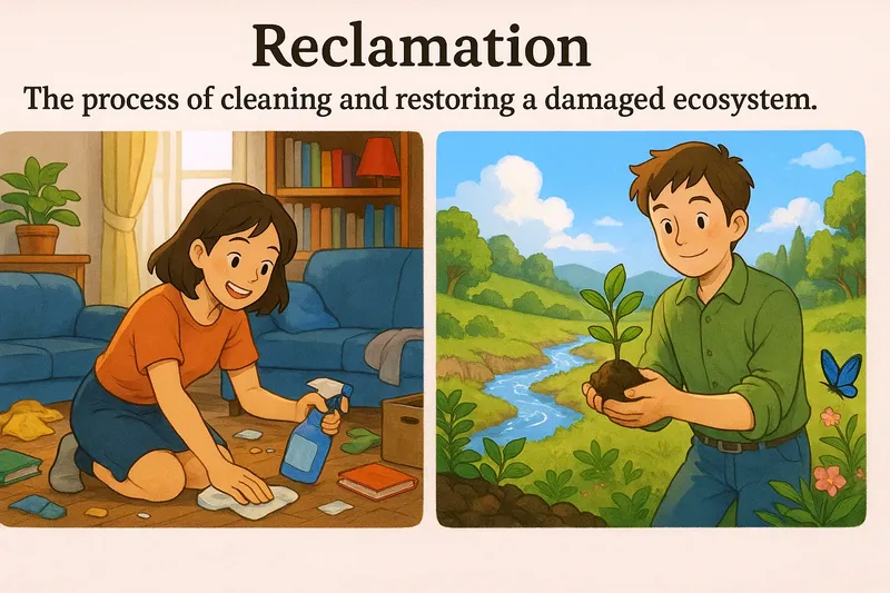 What is Reclamation? - Easy to Understand