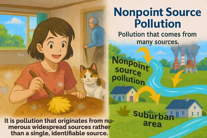 What is Nonpoint Source Pollution? - Easy to Understand