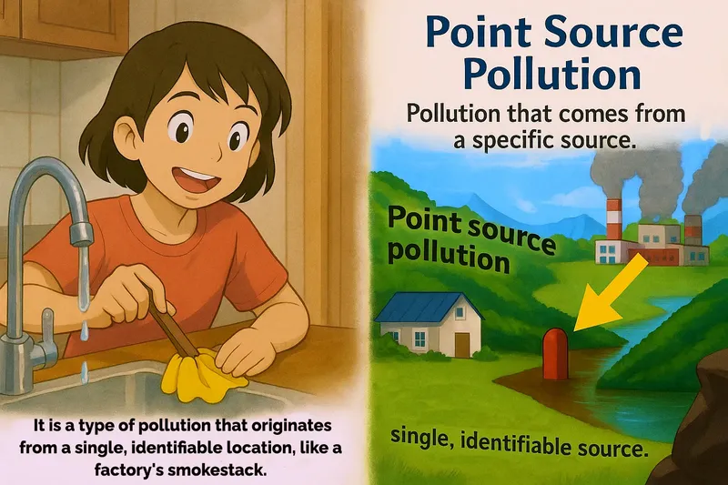 What is Point Source Pollution? - Easy to Understand