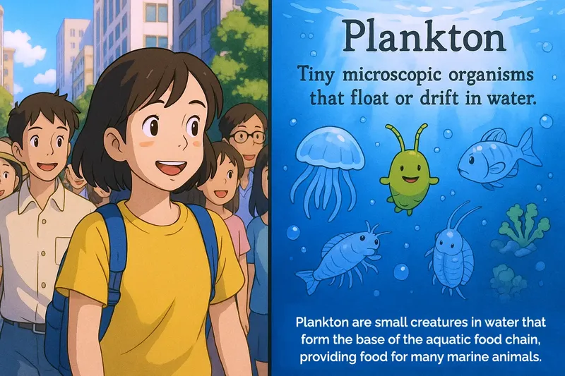 What is Plankton? - Easy to Understand