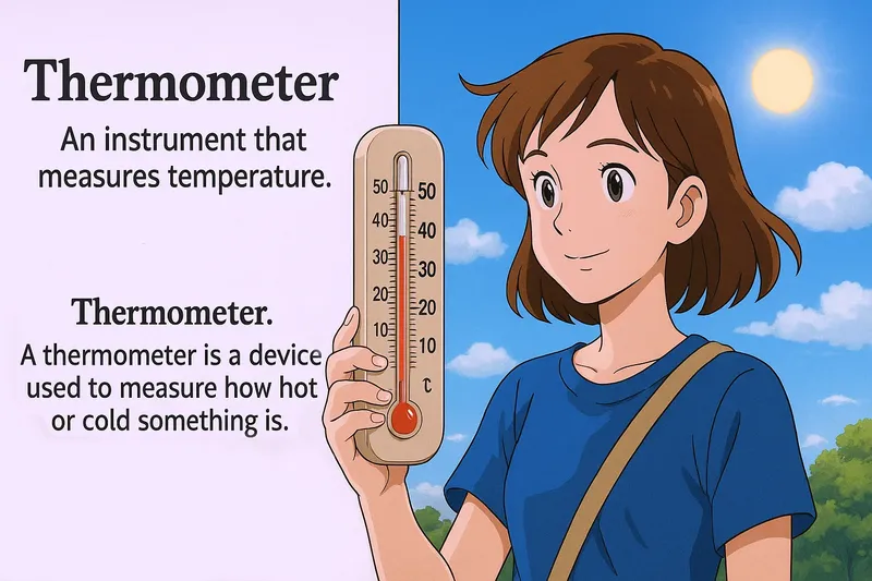 What is a Thermometer? - Easy to Understand