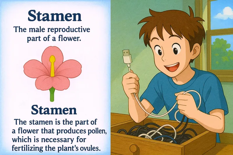 What is a Stamen? - Easy to Understand