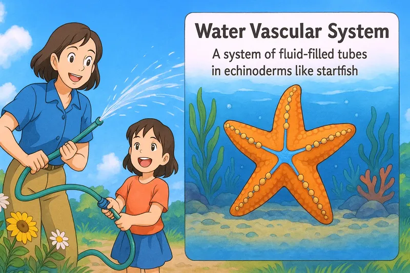 What is the Water Vascular System? - Easy to Understand