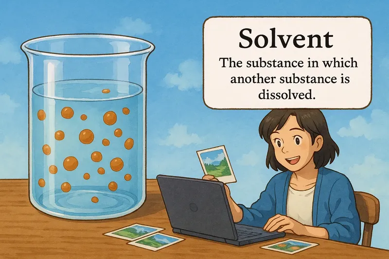 What is a Solvent? - Easy to Understand