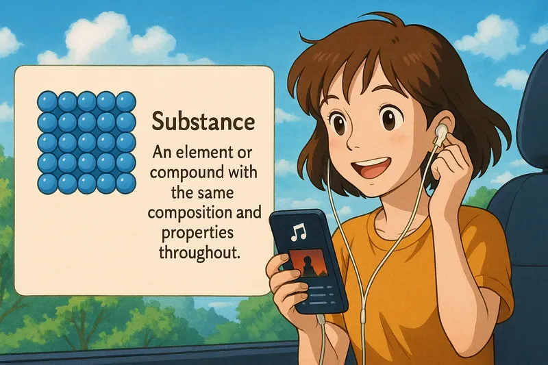 What is a Substance? - Easy to Understand