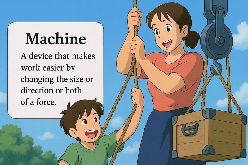 What is a Machine? - Easy to Understand