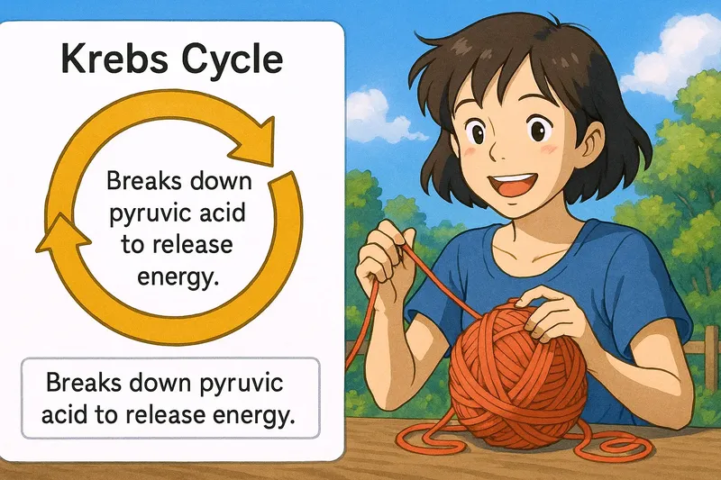 What is the Krebs Cycle? - Easy to Understand