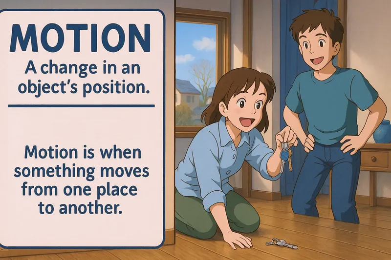 What is Motion? - Easy to Understand