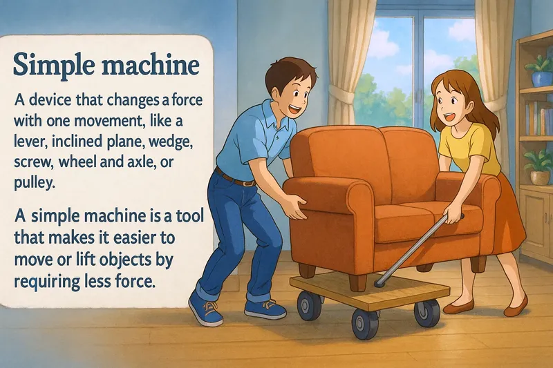 What is a Simple Machine? - Easy to Understand