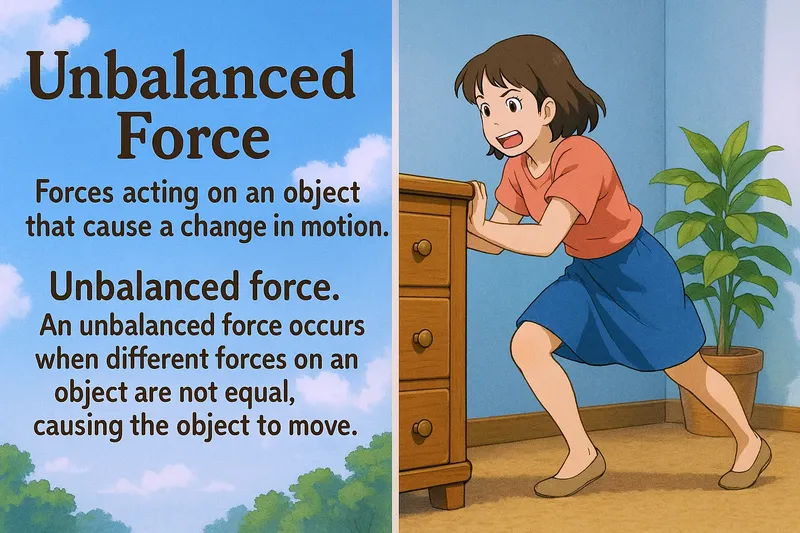 What is an Unbalanced Force? - Easy to Understand