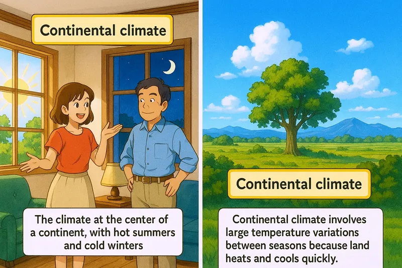 What is Continental Climate? - Easy to Understand