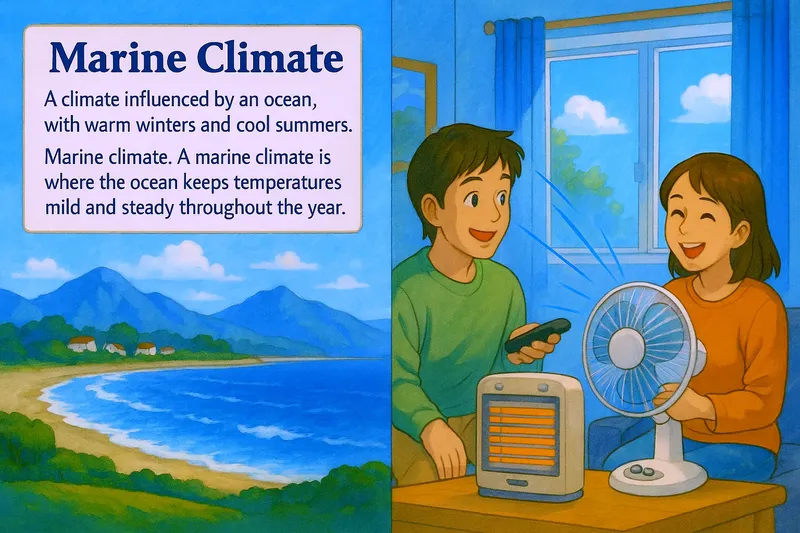 What is a Marine Climate? - Easy to Understand