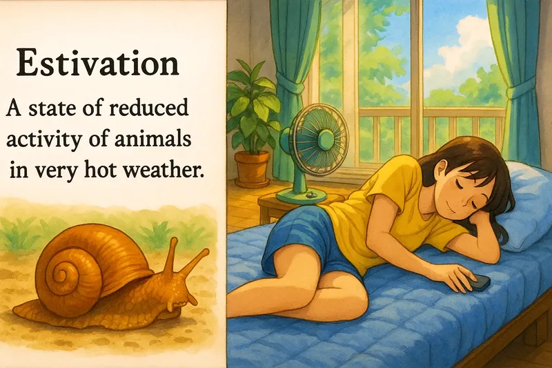 What is Estivation? - Easy to Understand