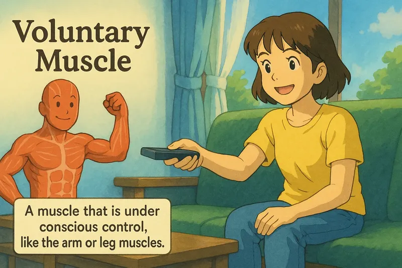 What is a Voluntary Muscle? - Easy to Understand