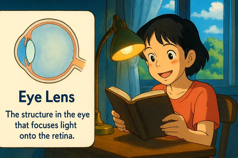 What is the Eye Lens? - Easy to Understand