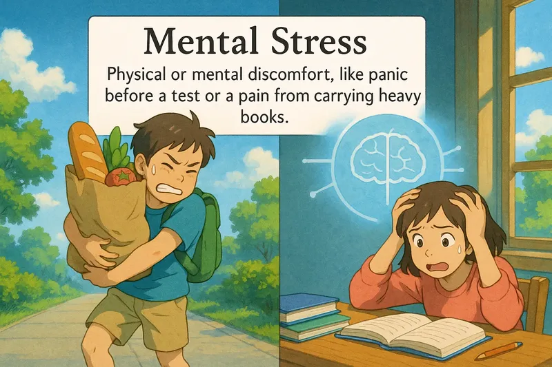 What is Mental Stress? - Easy to Understand
