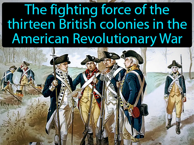 Continental Army Definition