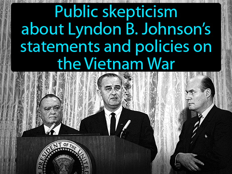 Credibility Gap Definition Credibility Gap Definition