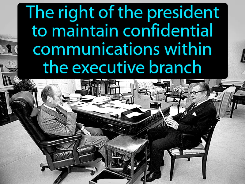 Executive Privilege Definition