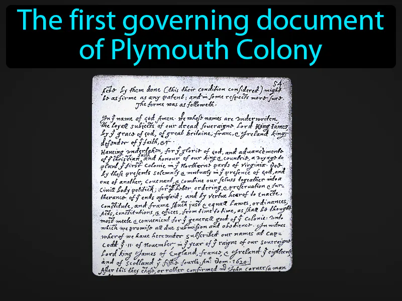 Mayflower Compact Definition