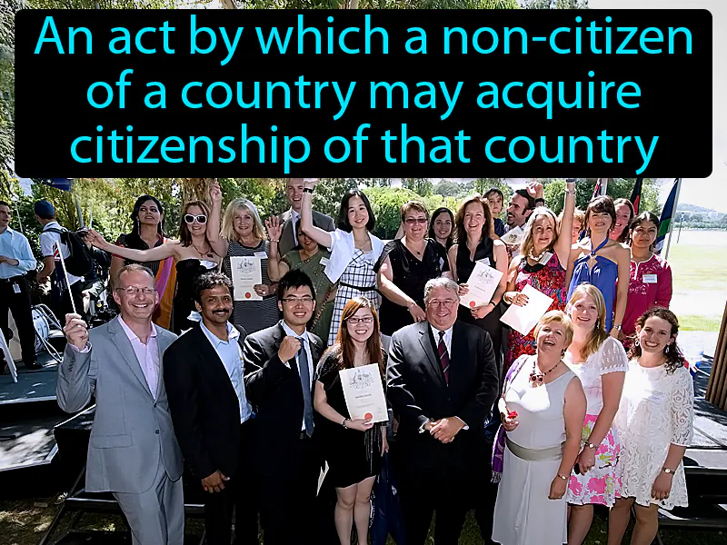 Naturalized Citizens Definition Naturalized Citizens Definition
