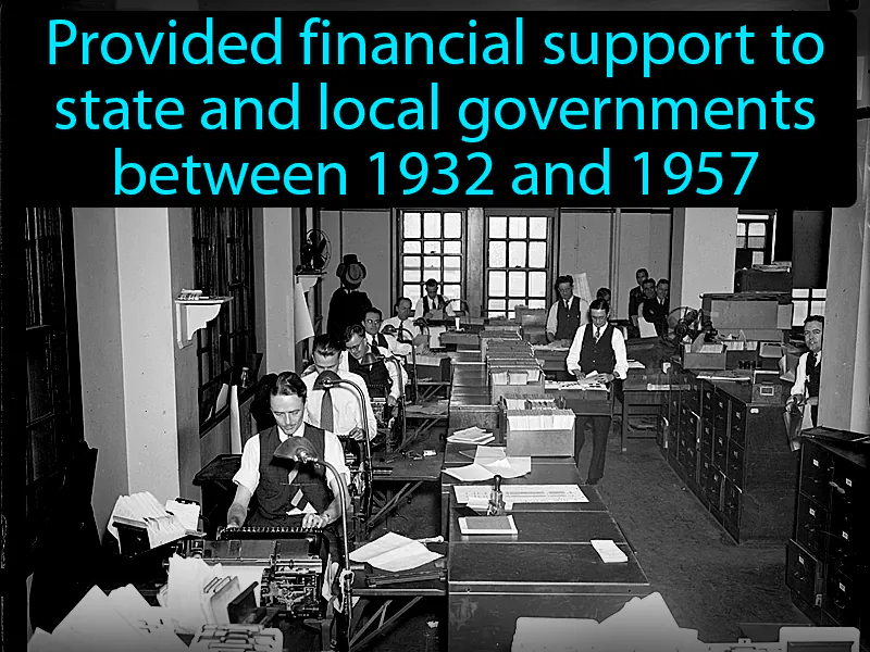 Reconstruction Finance Corporation Definition