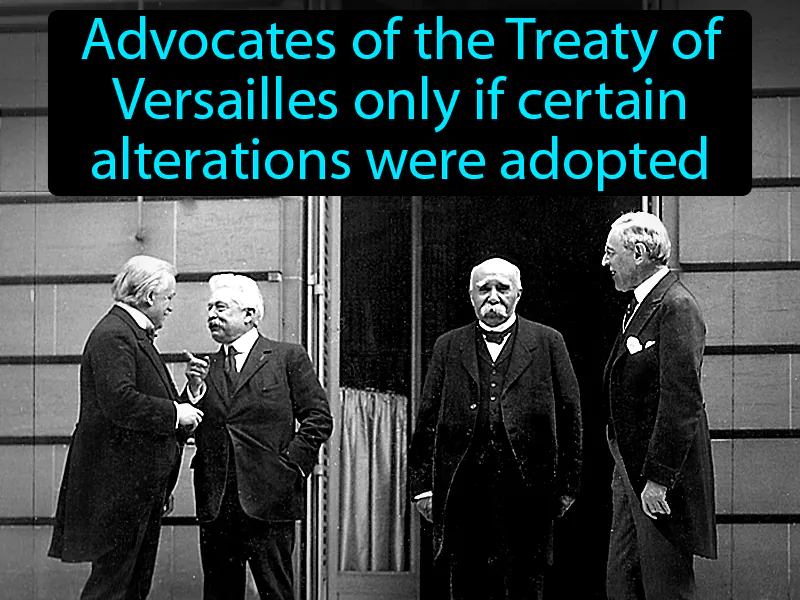 Reservationists Definition