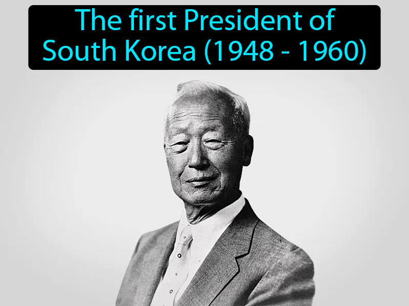Syngman Rhee Definition