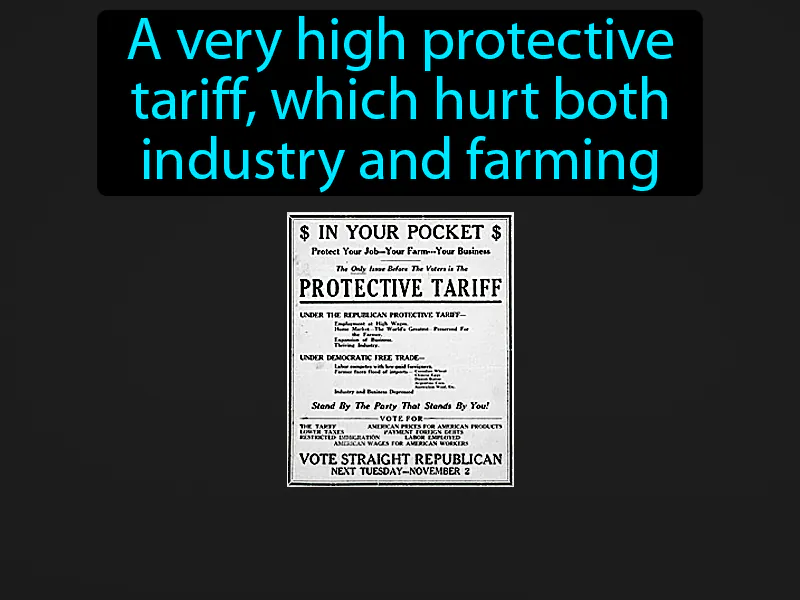 Tariff Of Abominations Definition Tariff Of Abominations Definition