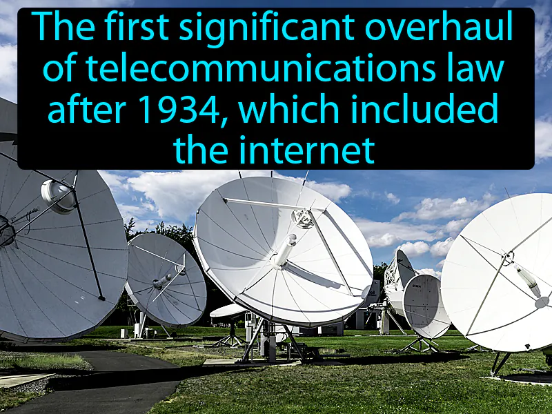 Telecommunications Act Of 1996 Definition