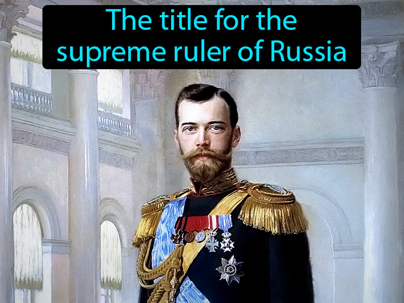 Tsar Definition Tsar Definition